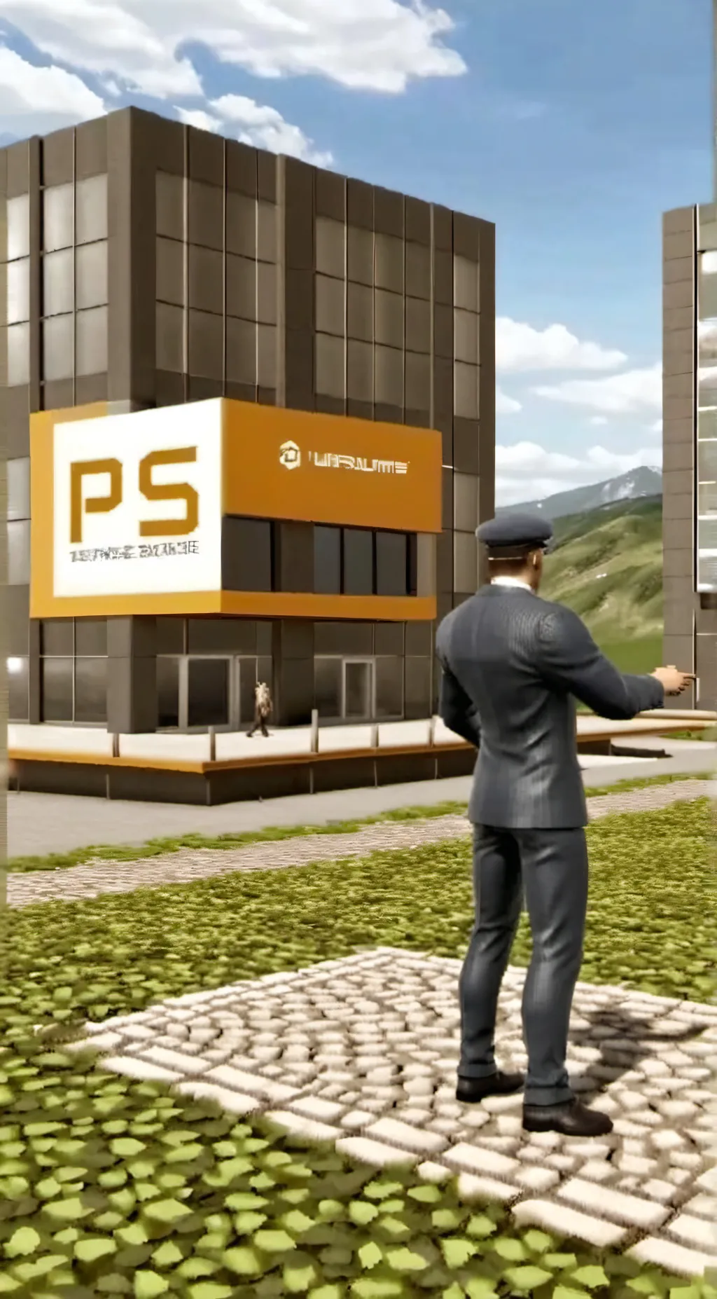 ai character: peanut background