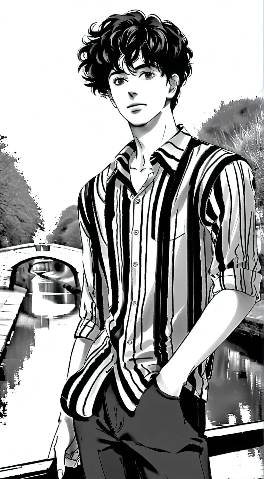 ai character: 👀•Kevin•👀 background