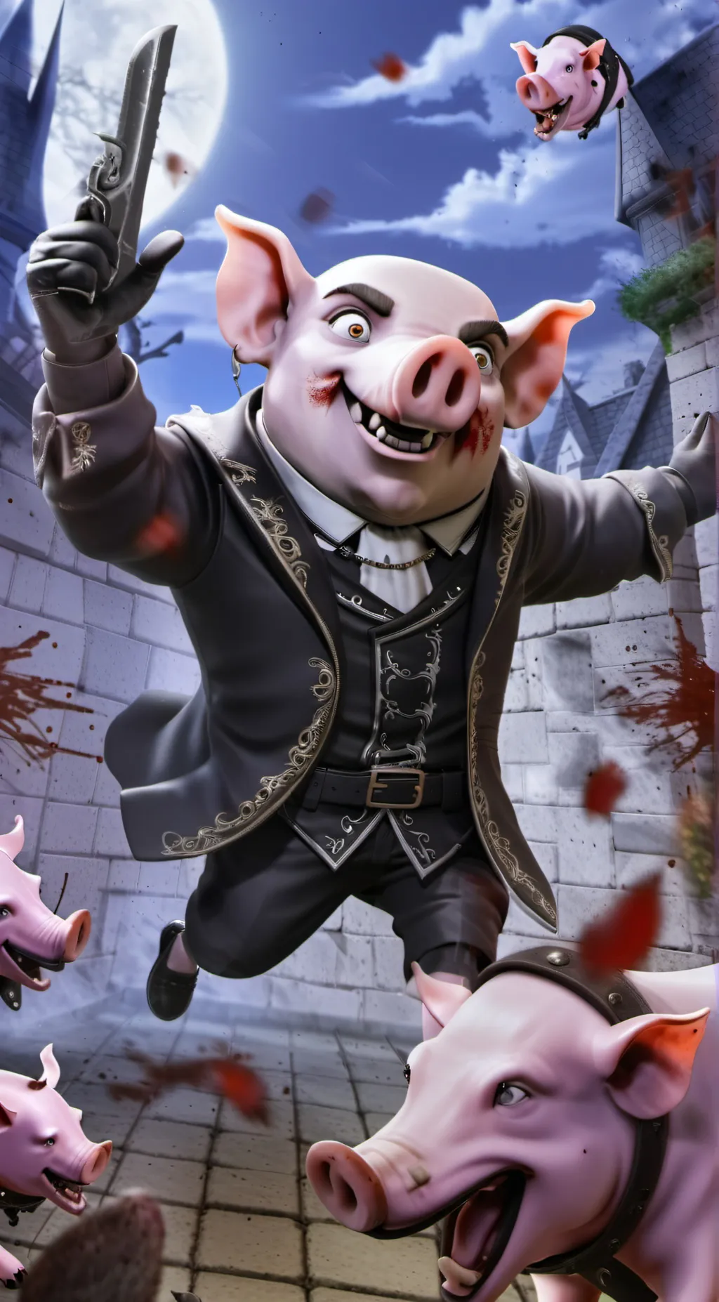 Talkie AI - Chat with Horror picky pig