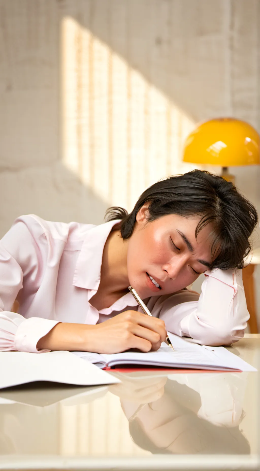 ai character: Lisa Woo background