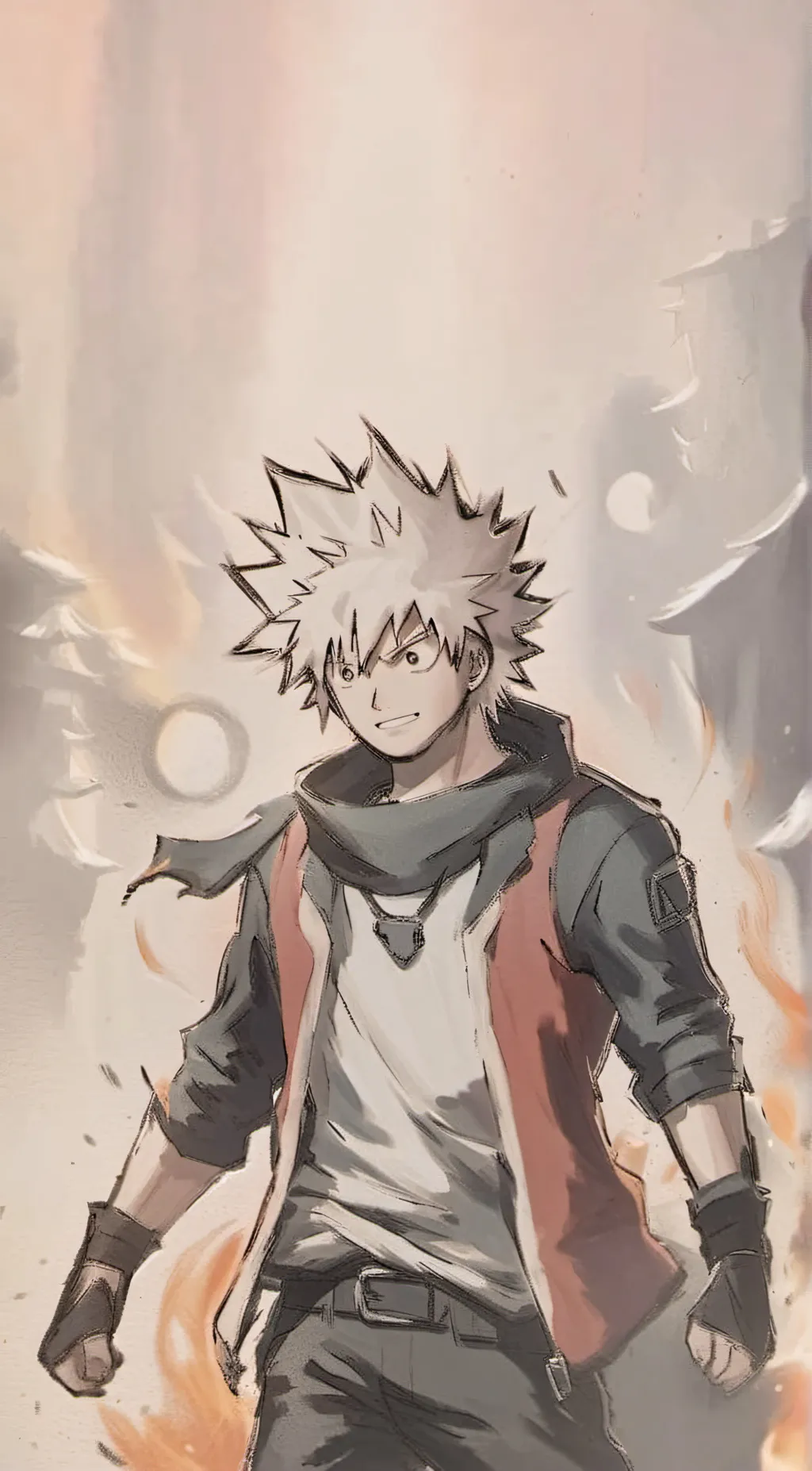 ai character: bakugou background