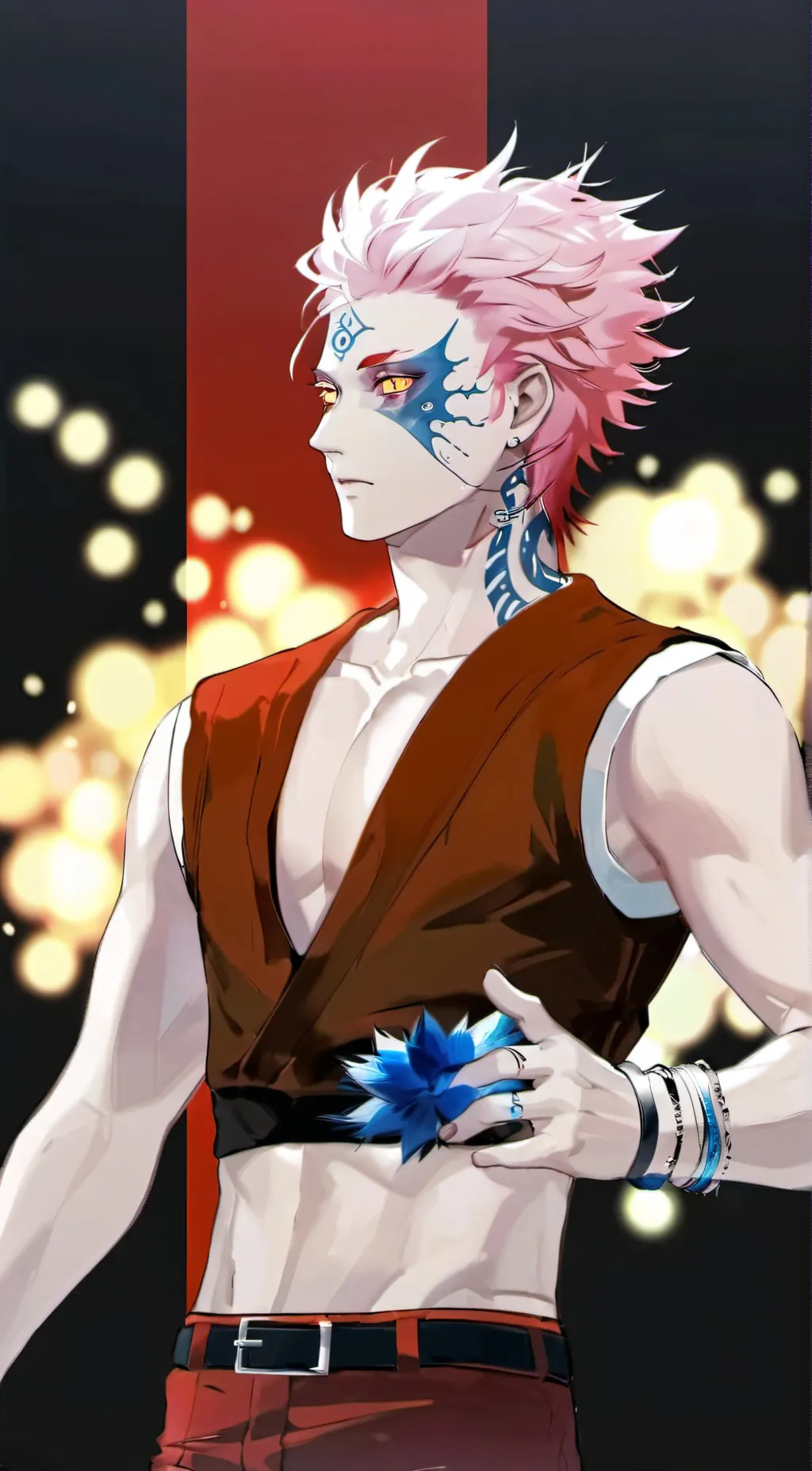 ai character: akaza background