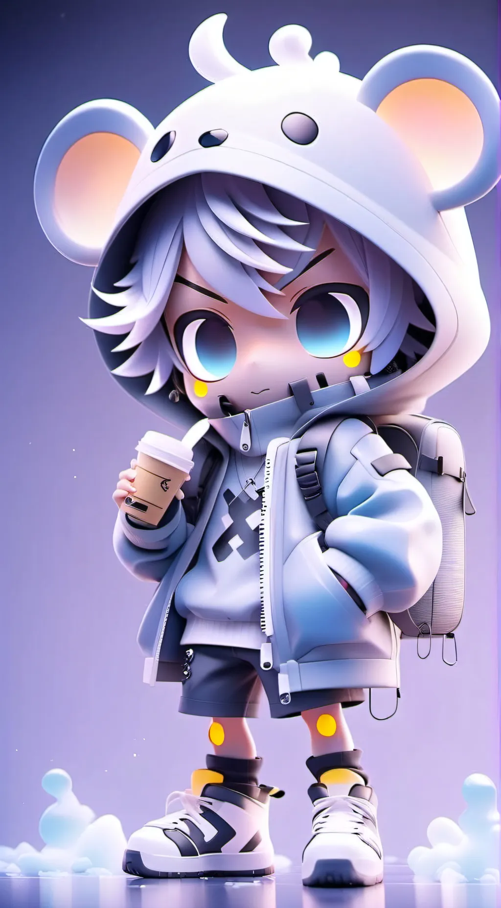 ai character: Love gas bladi  background