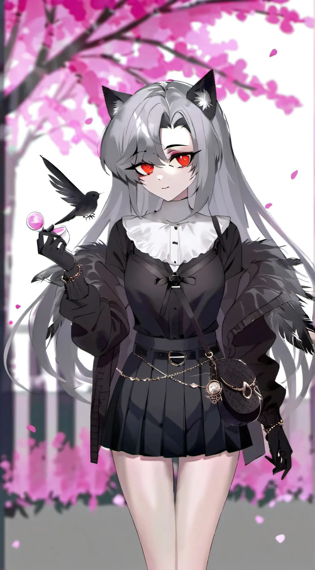 ai character: Loona background