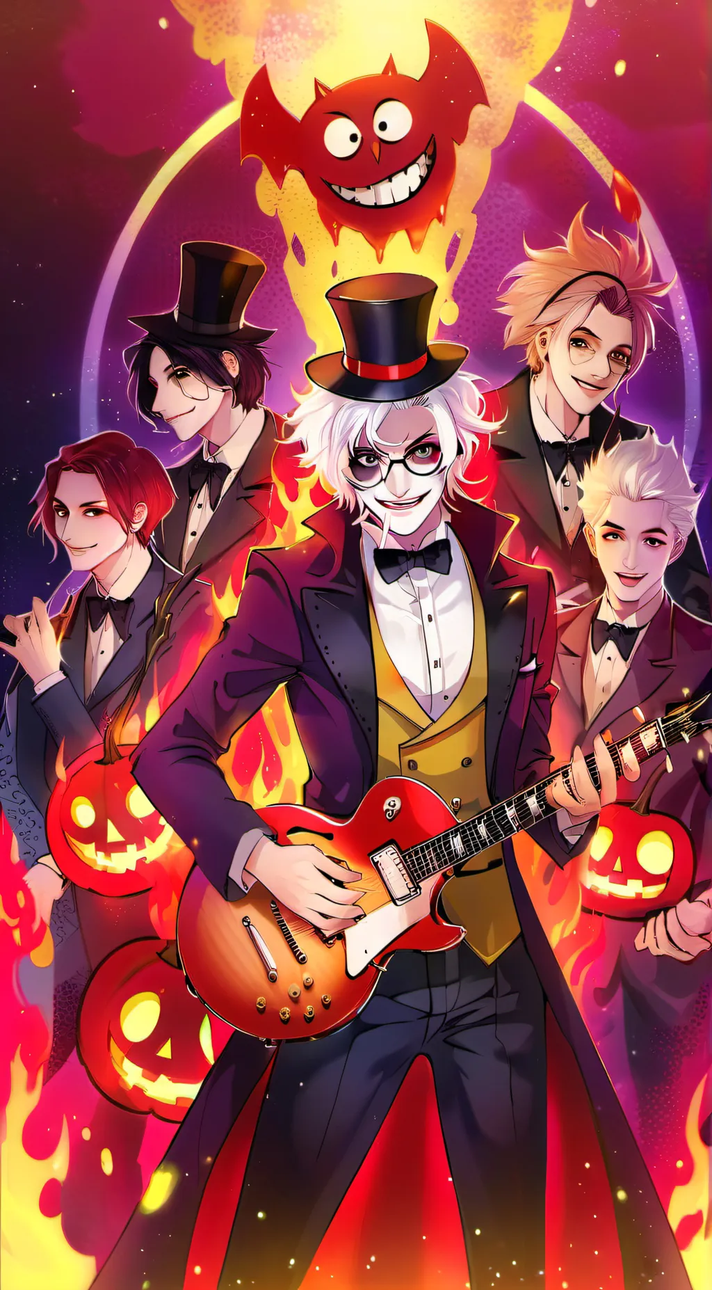 ai character: Hazbin Hotel  background