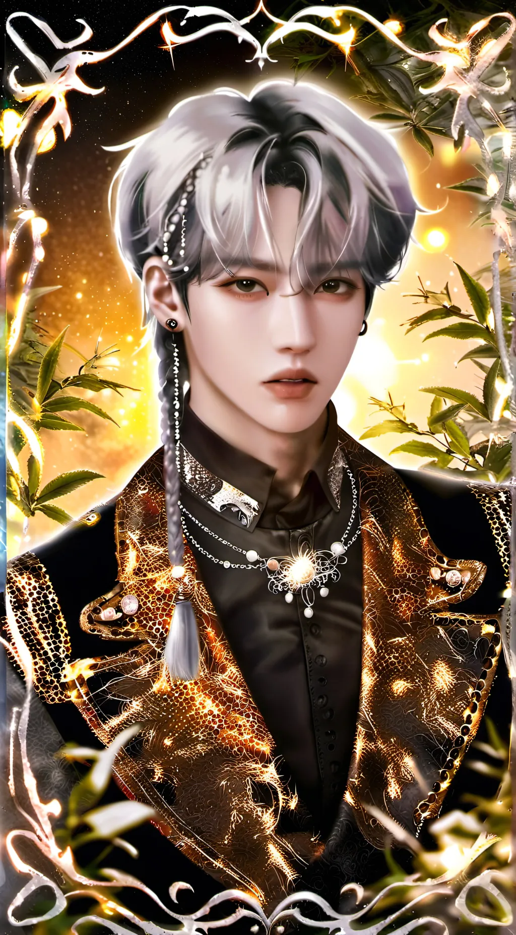 ai character: Mha Prince  background