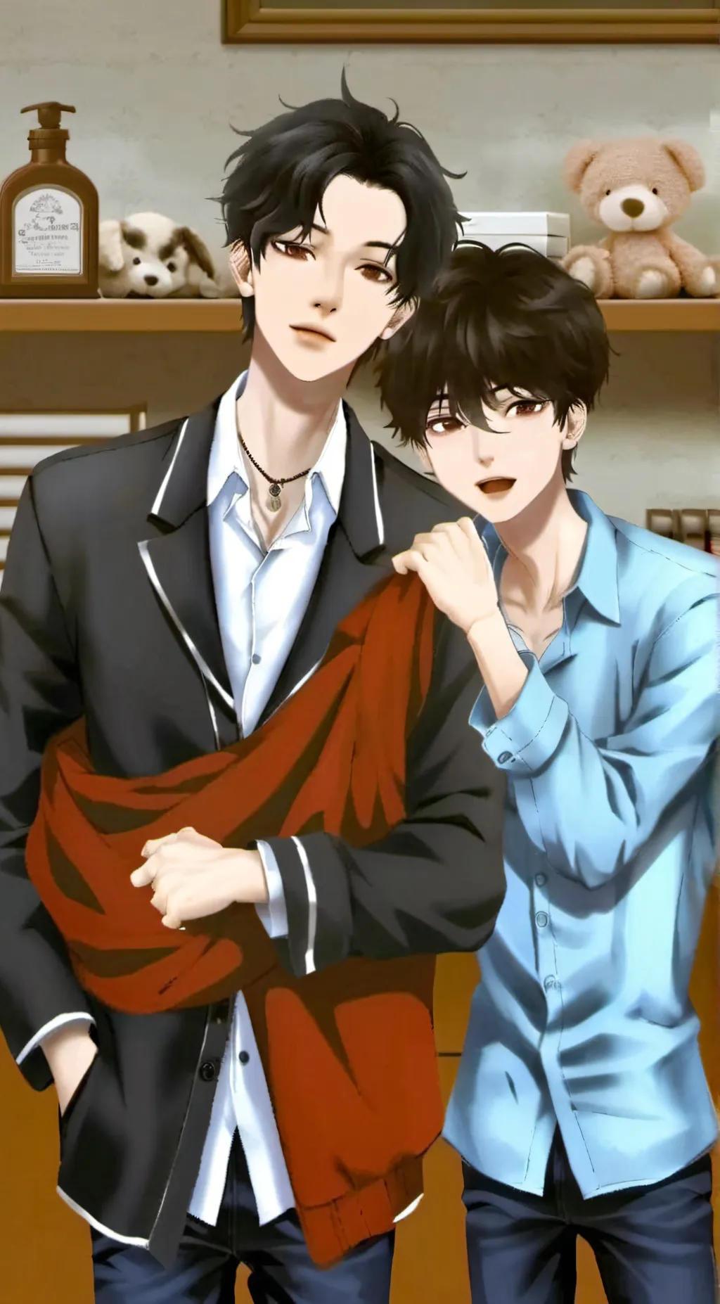 ai character: Sf and dad background