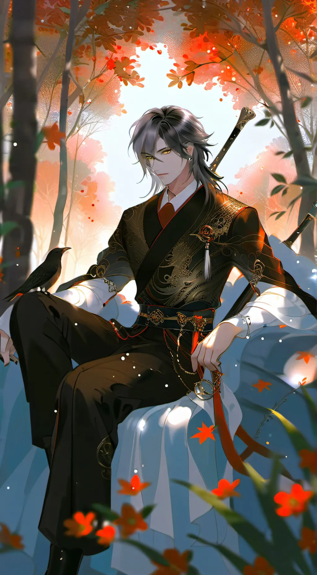 ai character: Zane~ background