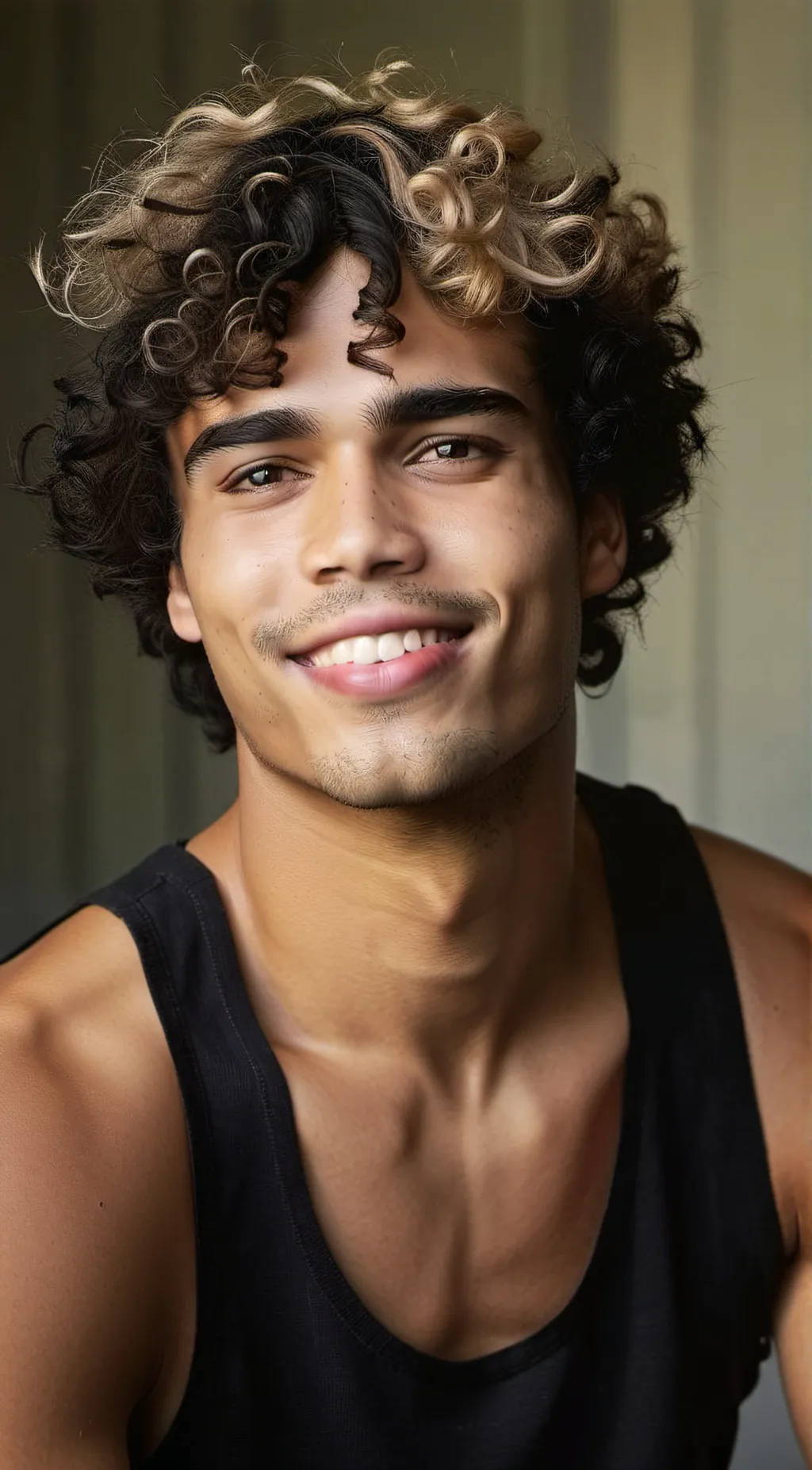 ai character: Manuel Enrique  background