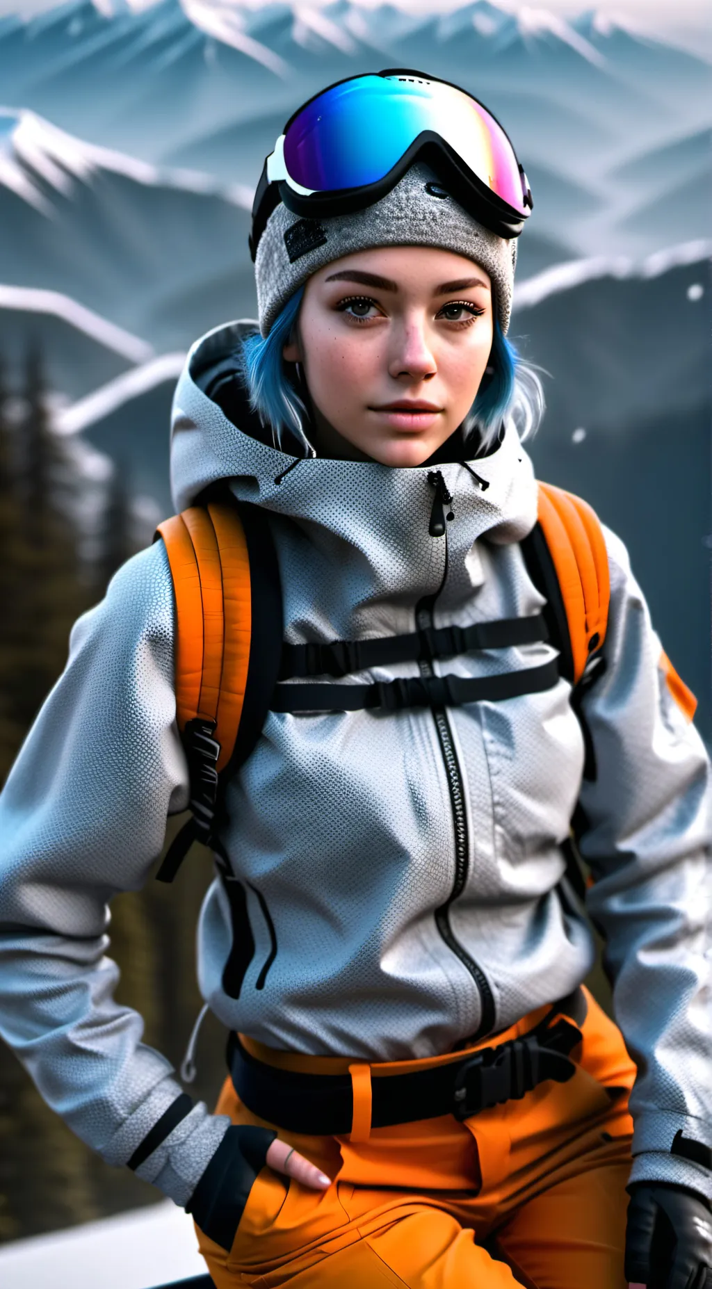 ai character: Aspen background