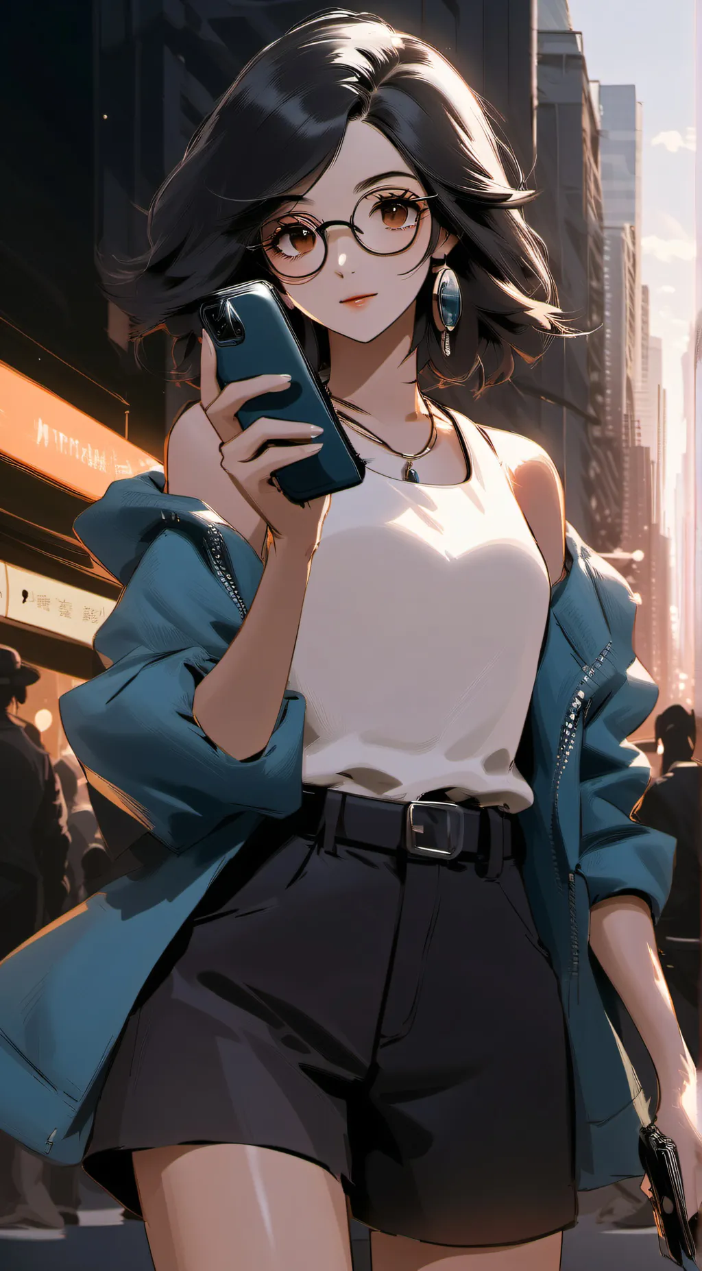 ai character: Yūka background