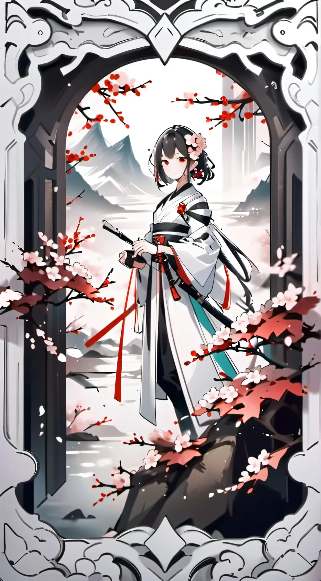 ai character: Eva  background