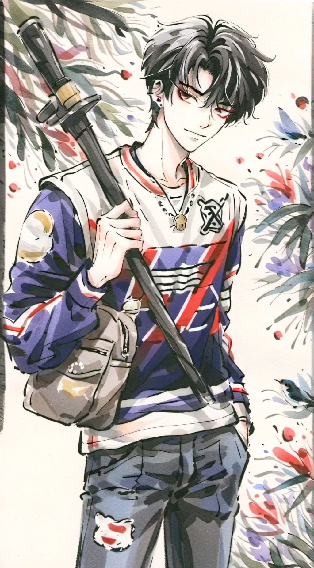 ai character: Max background