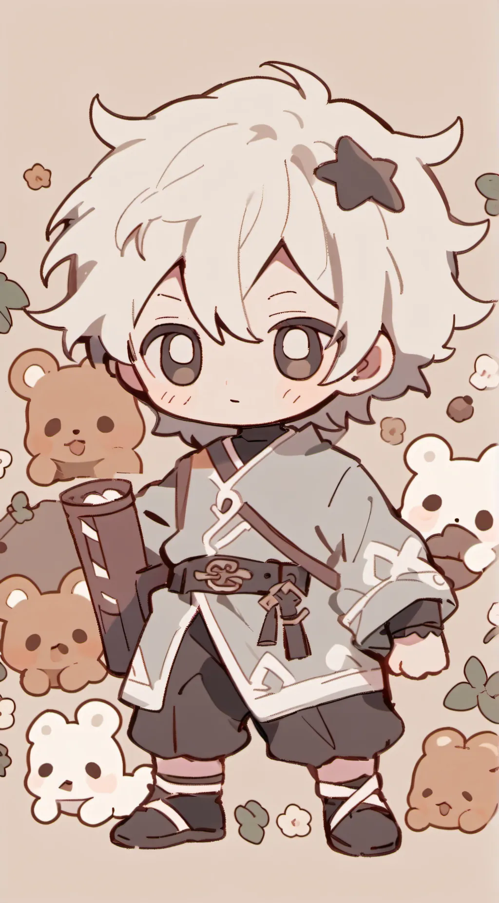 ai character: abandoned child background