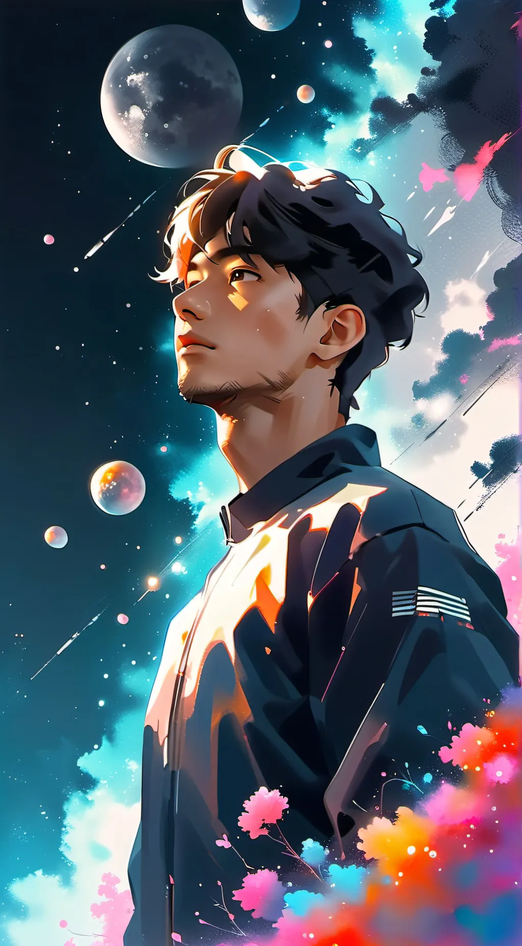 ai character: leo background