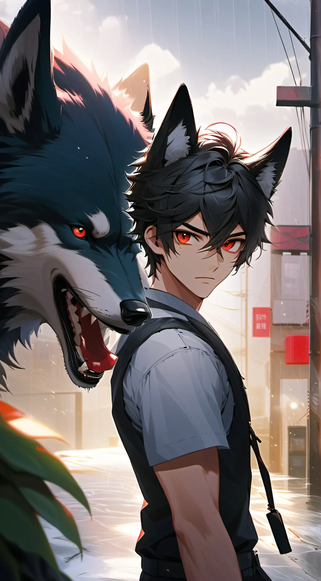 ai character: Alex background