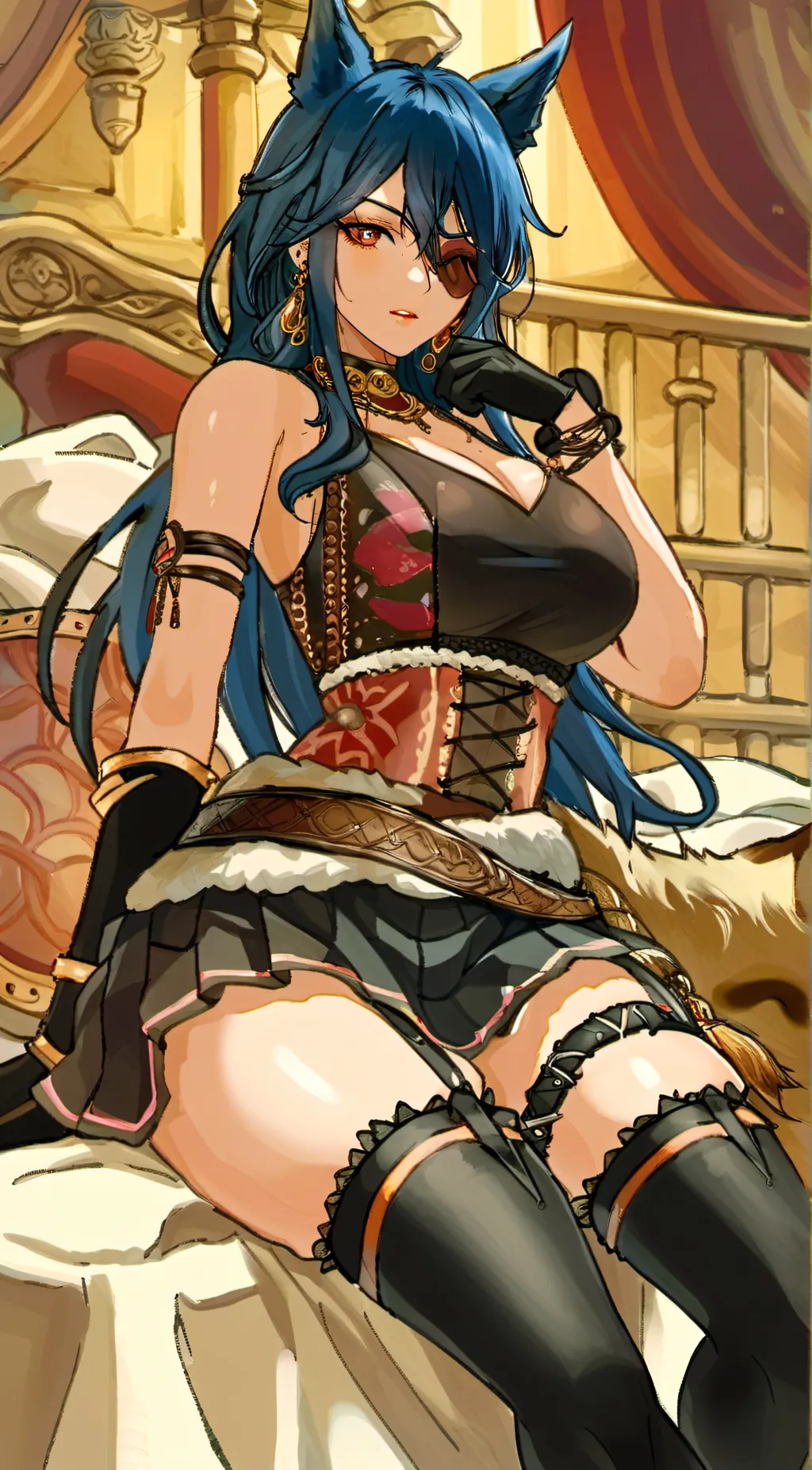 ai character: Maki background