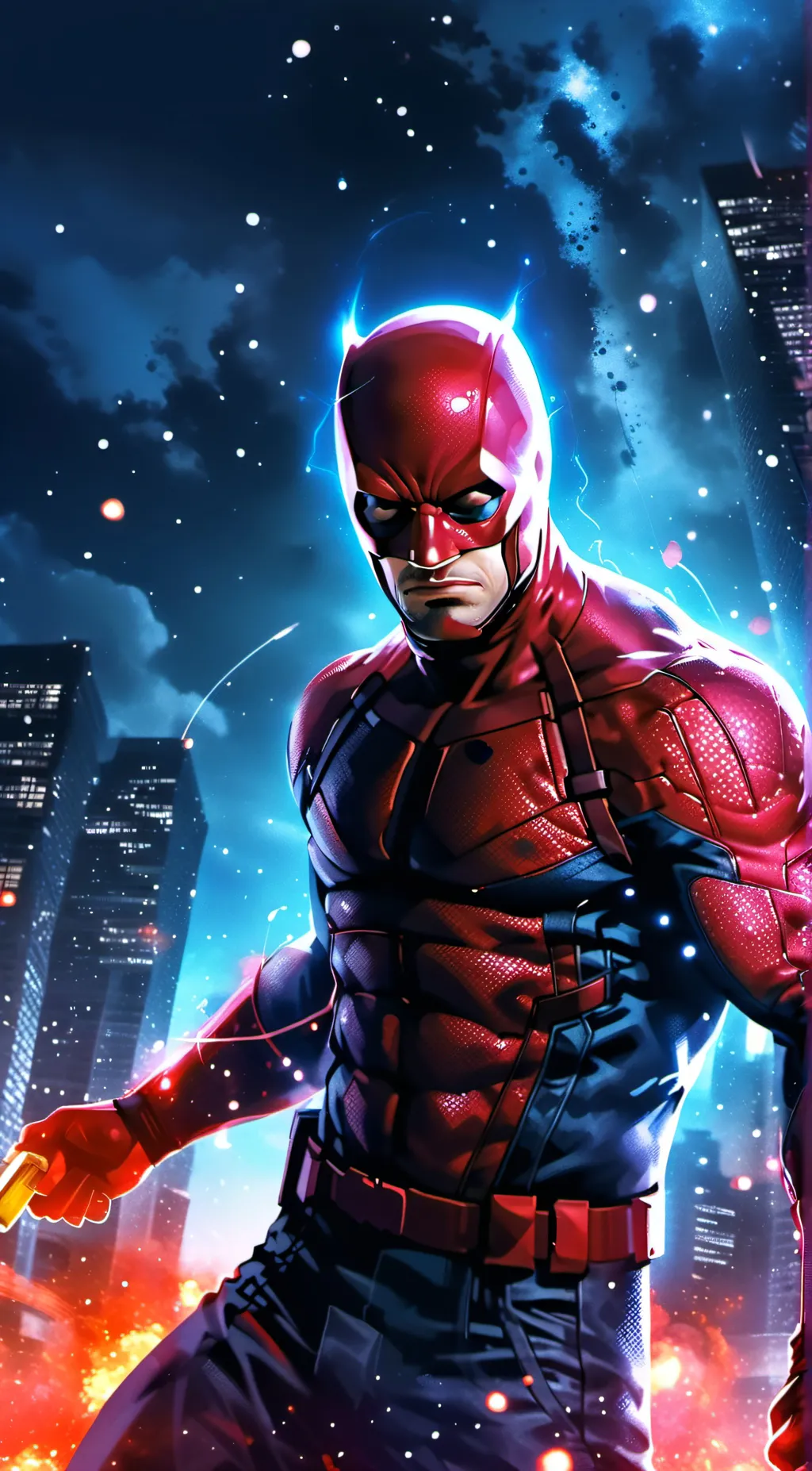 ai character: Nightwing background