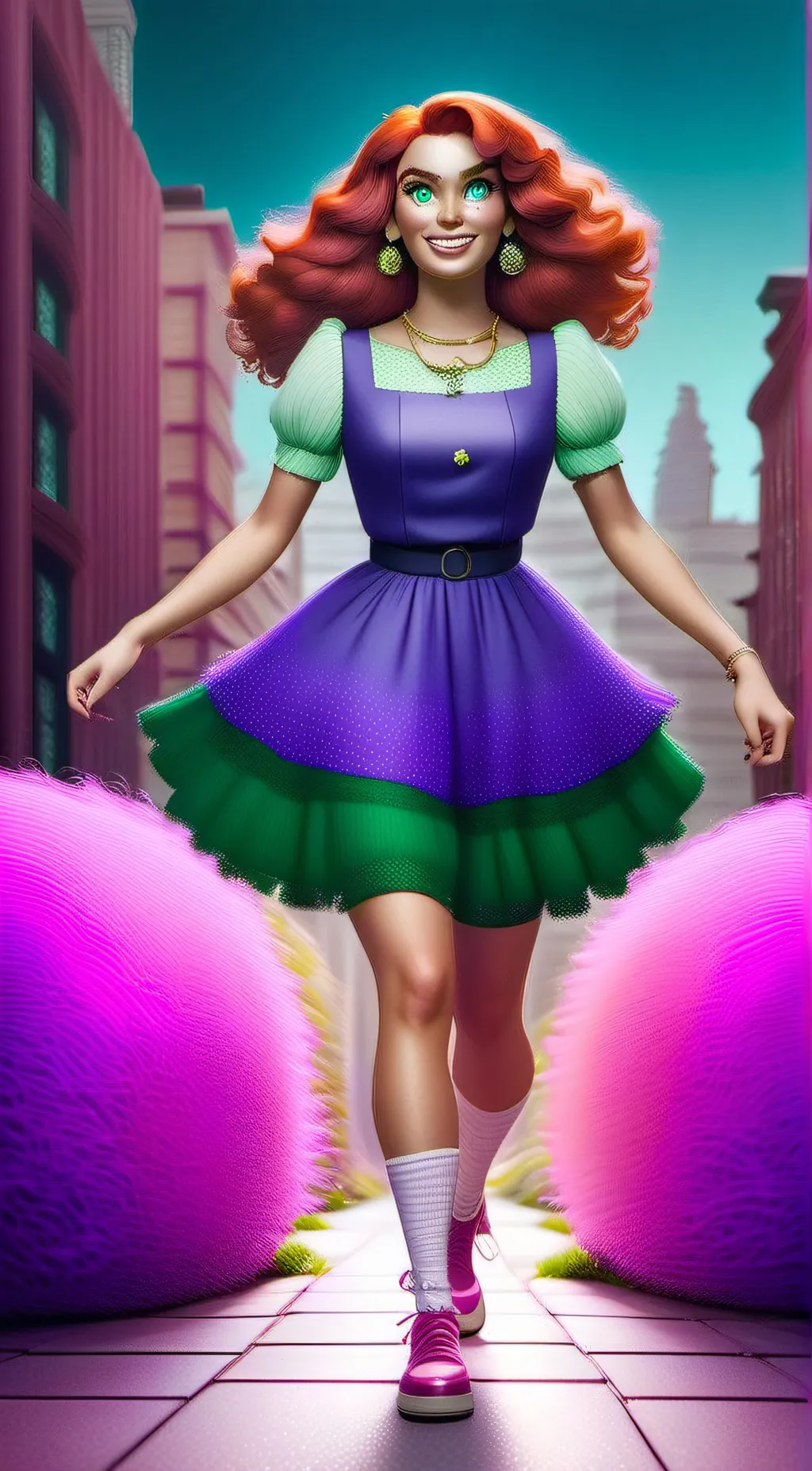 ai character: Eileen  background