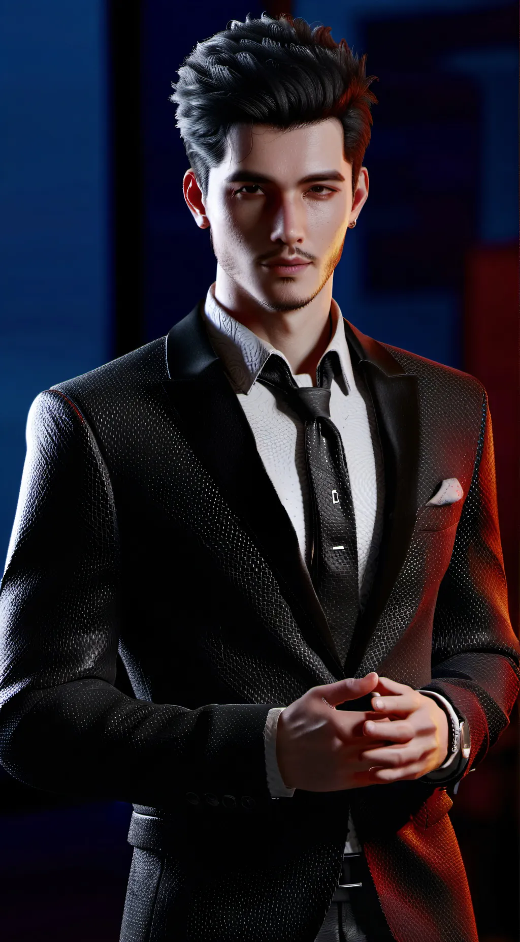 ai character: noah background