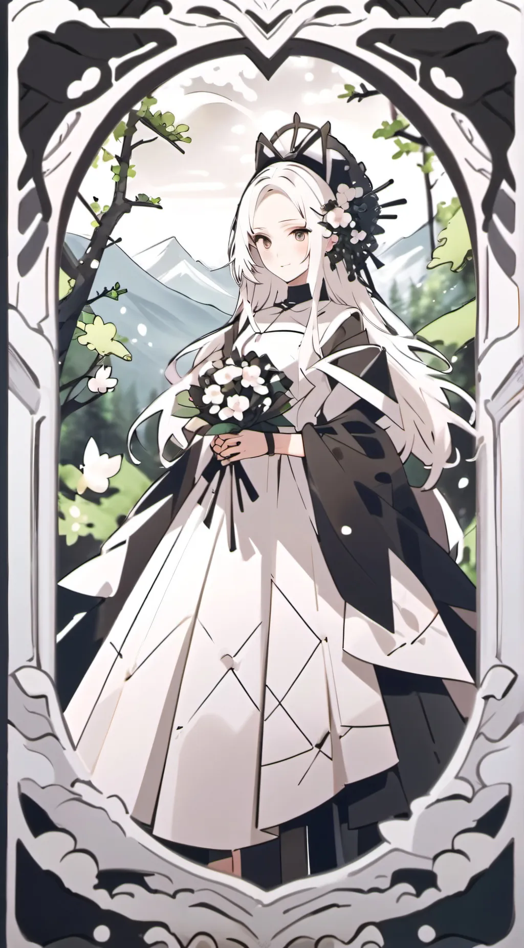 ai character: princesa ALECXIA  background