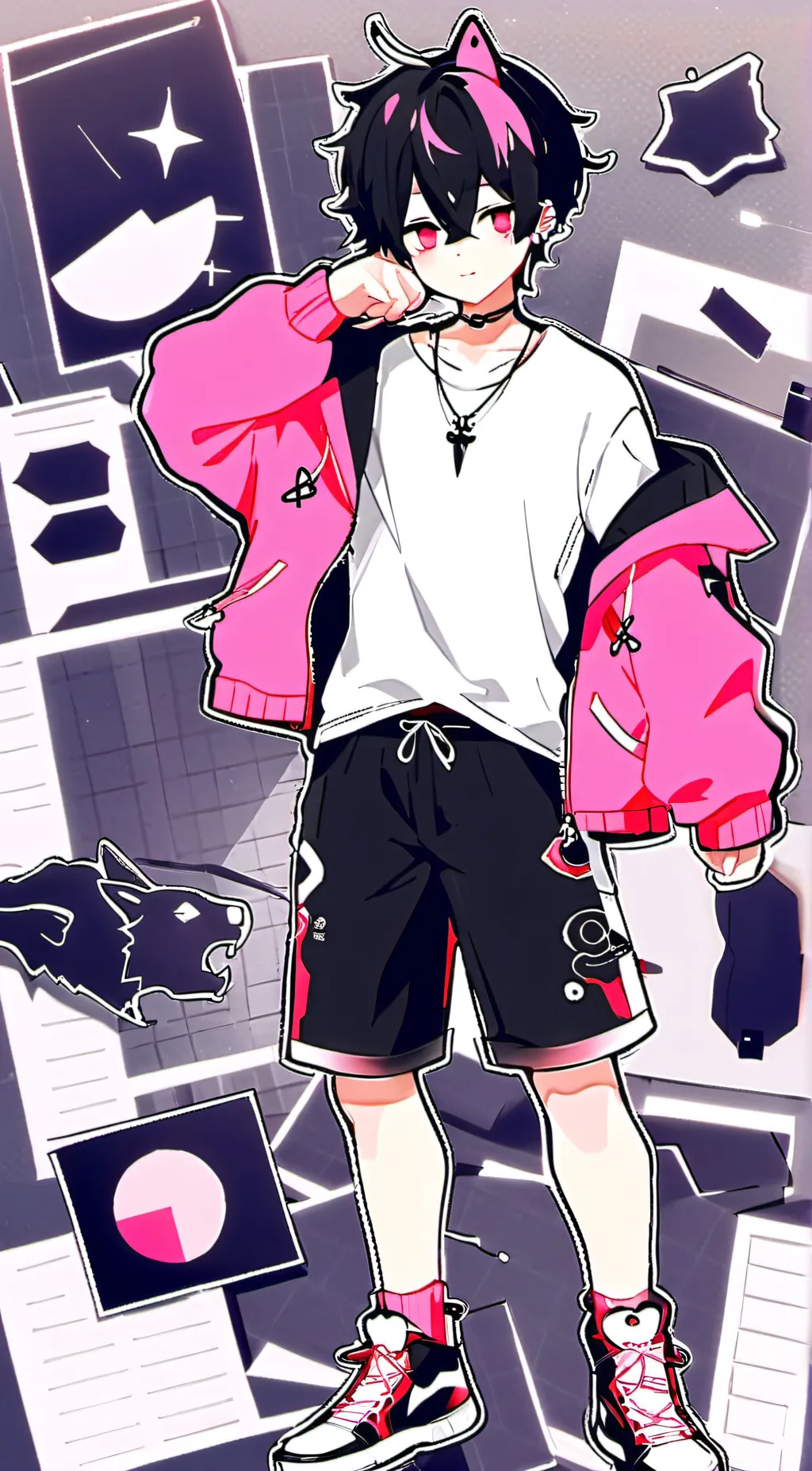 ai character: ethan background