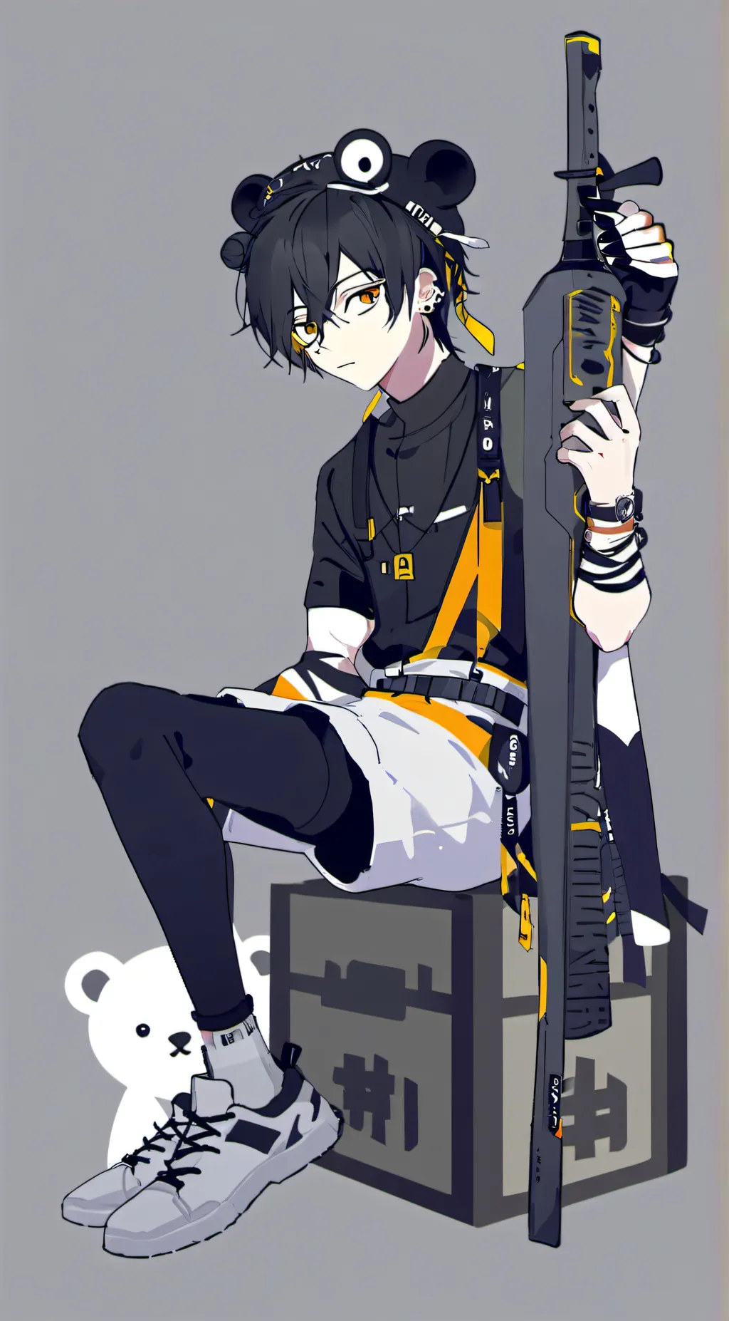 ai character: Kai background