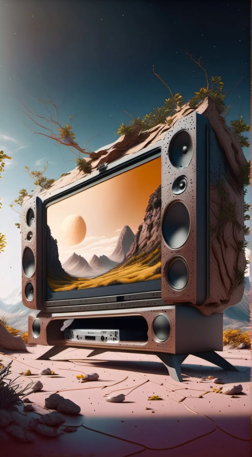 ai character: UPG TITAN TVMAN background