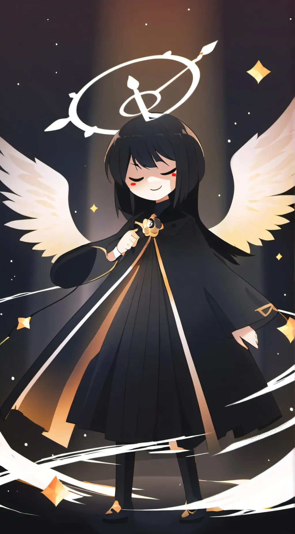 ai character: Angel dust  background