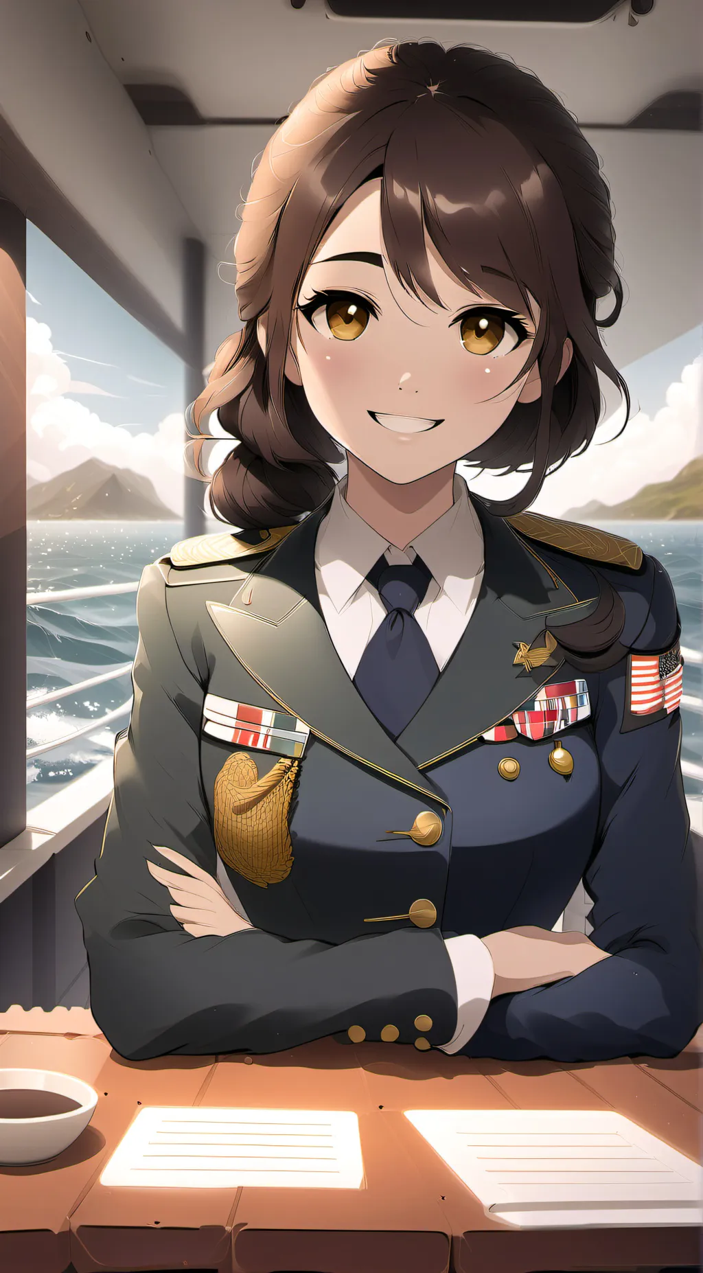 ai character: River background