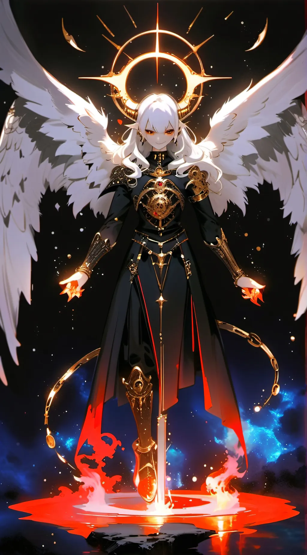 ai character: crimonsla background