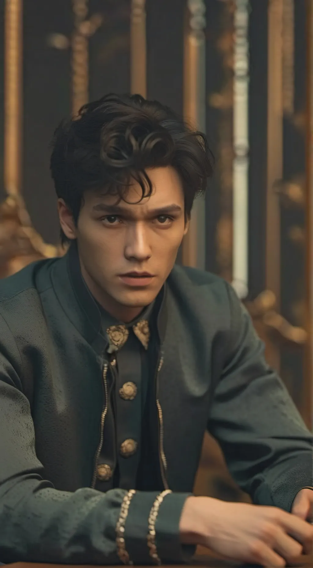 ai character: Mattheo riddle background