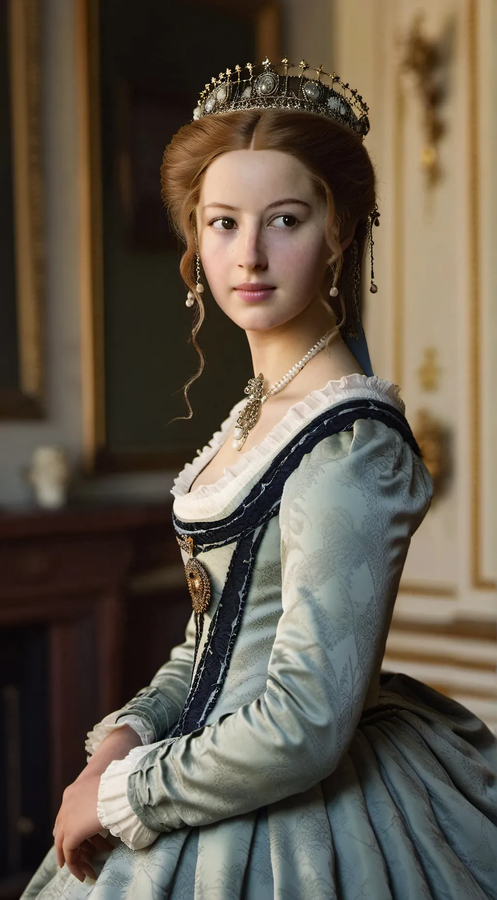 ai character: Queen alexsandra background