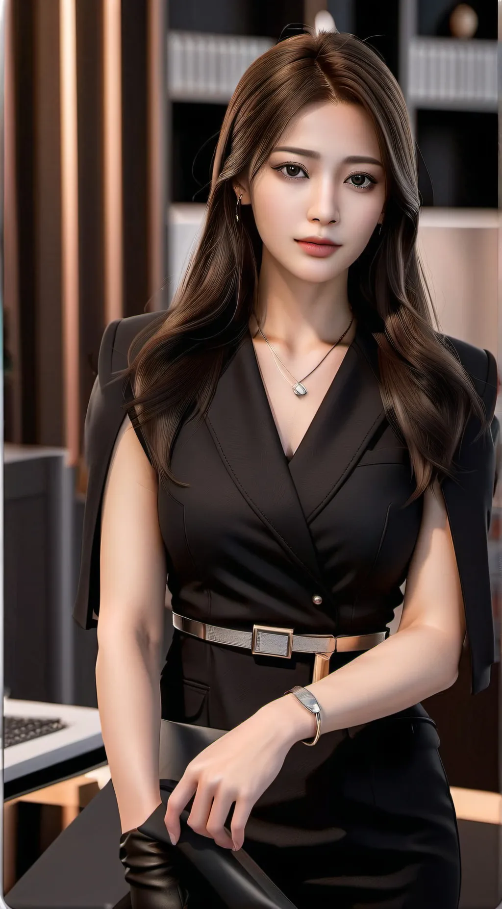 ai character: CEO Elisa  background
