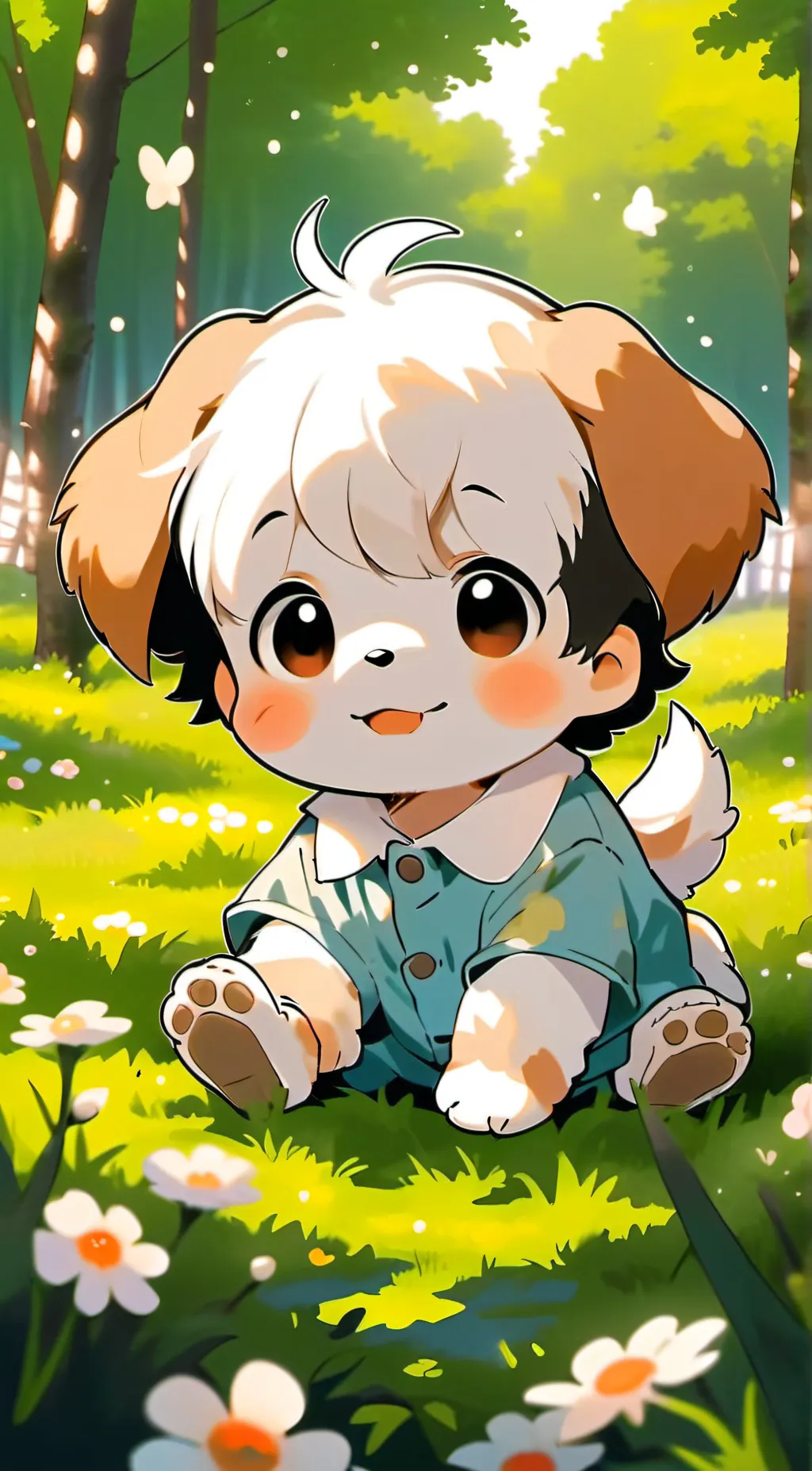 ai character: lily background