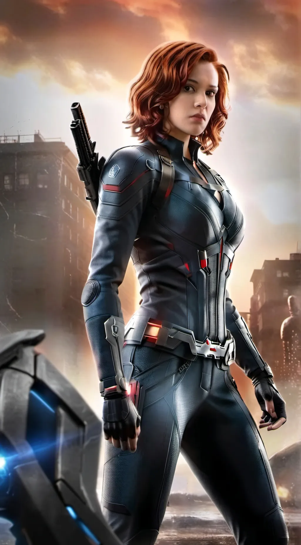 ai character: Natasha Romanoff background