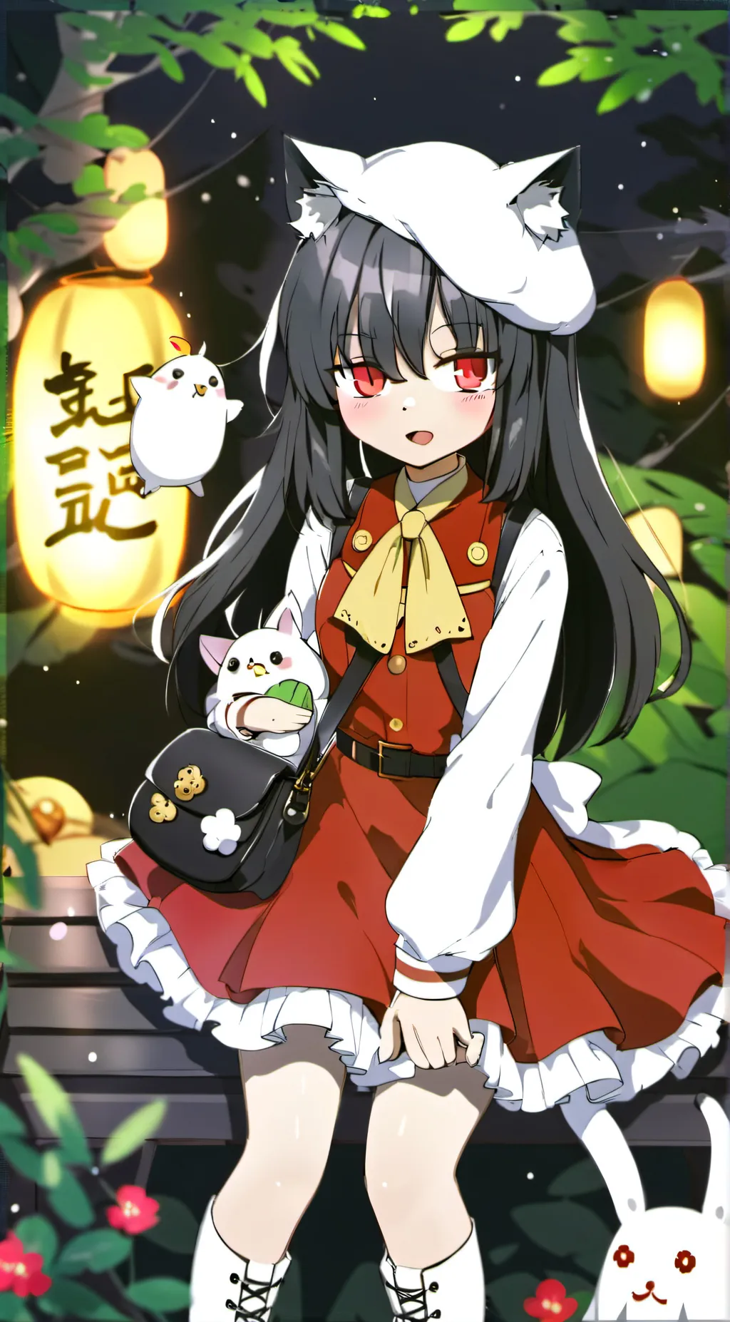 ai character: Kamila & Puv background