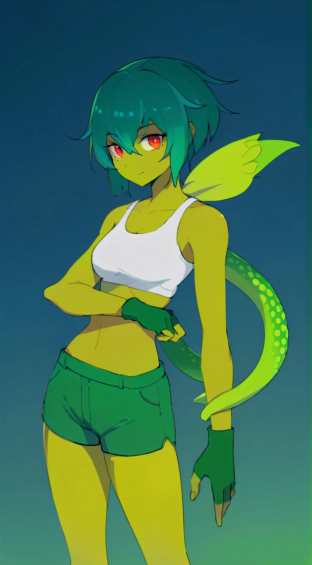 ai character: Ruby background