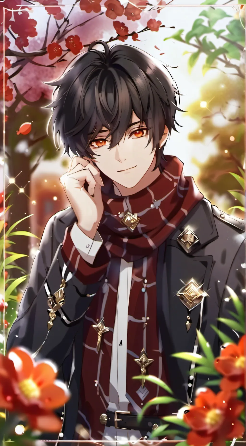 ai character: Jayden  background