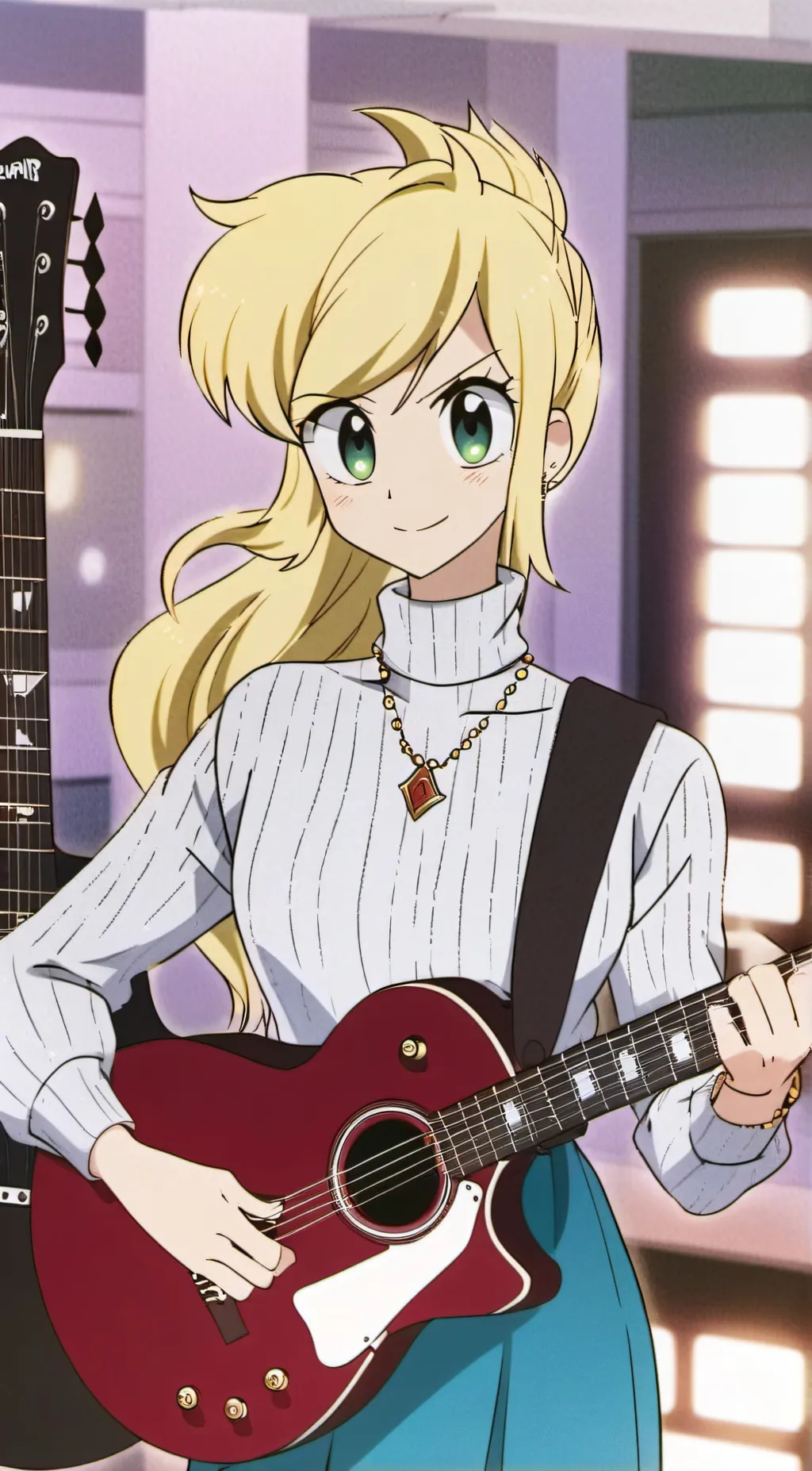 ai character: Ditzy(Derpy)  background