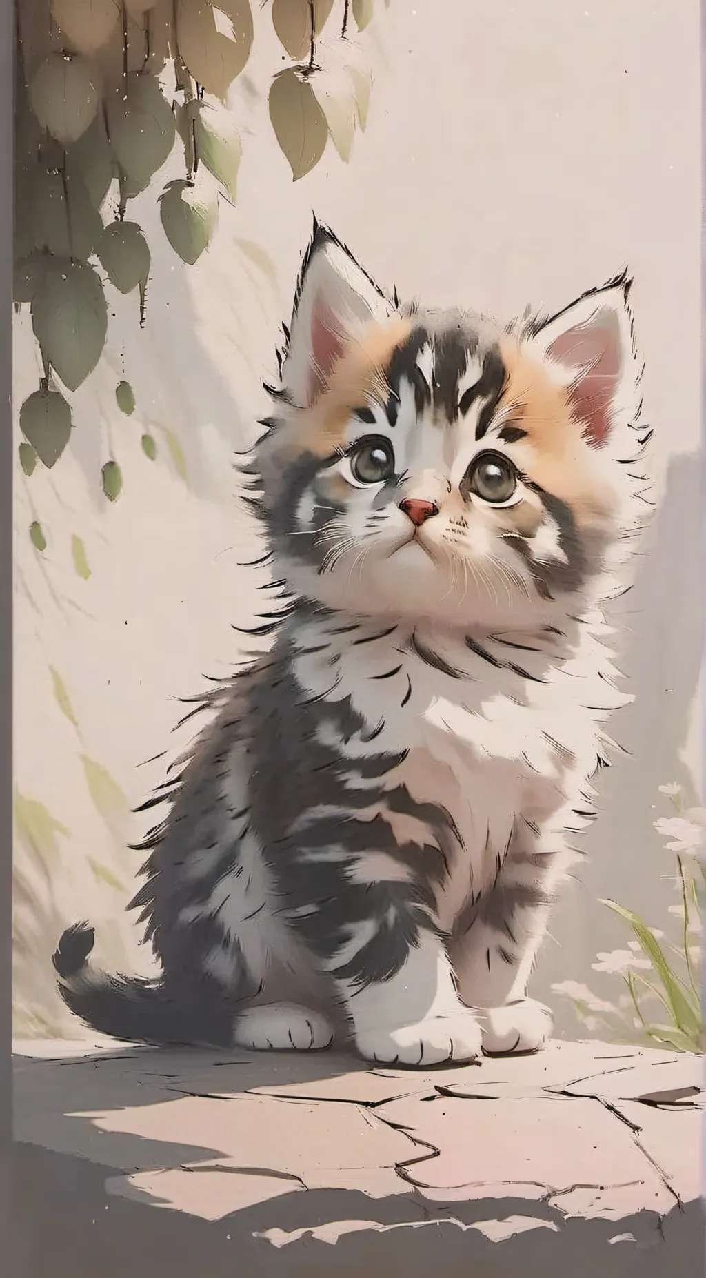 ai character: Lime background