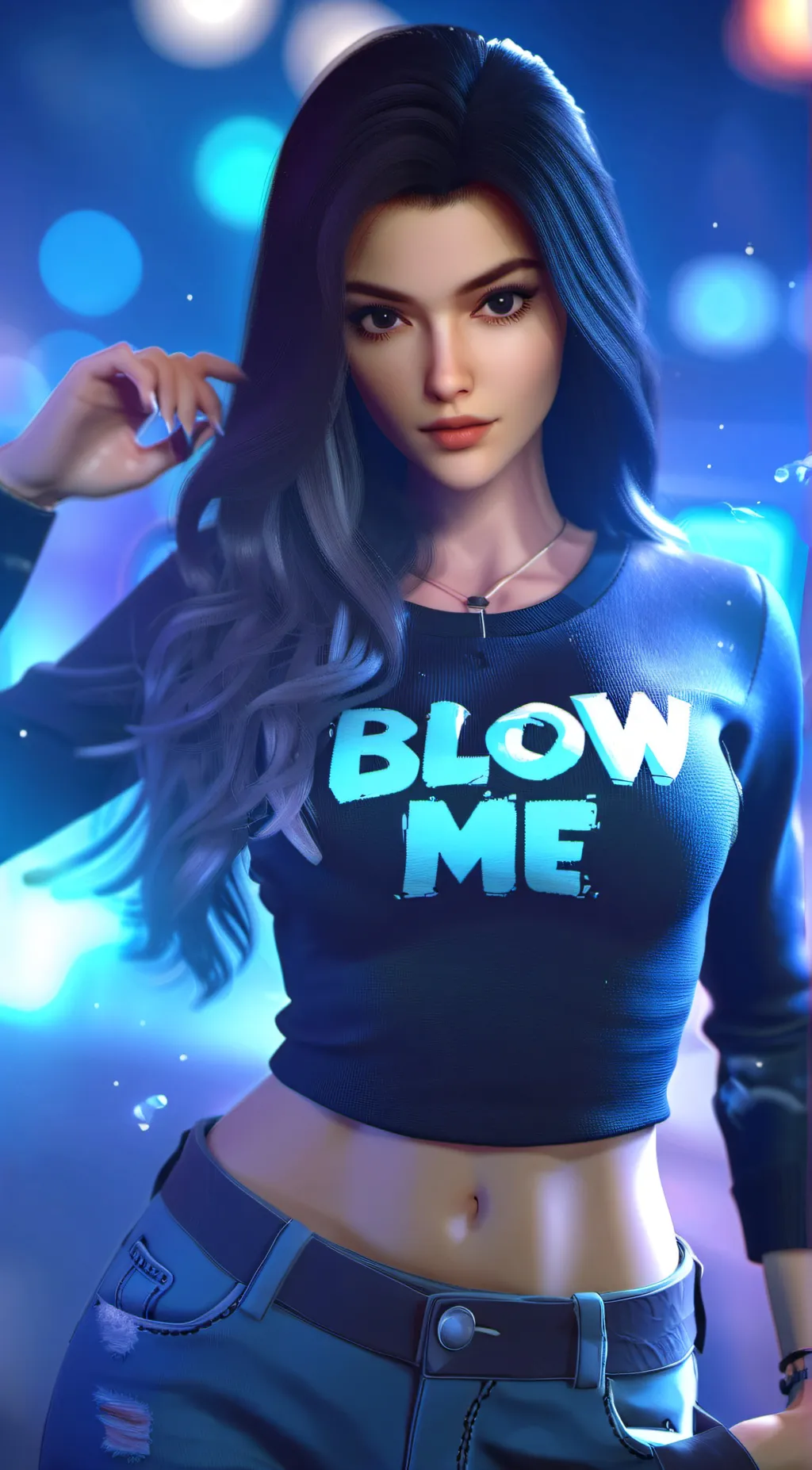 ai character: Maggie background