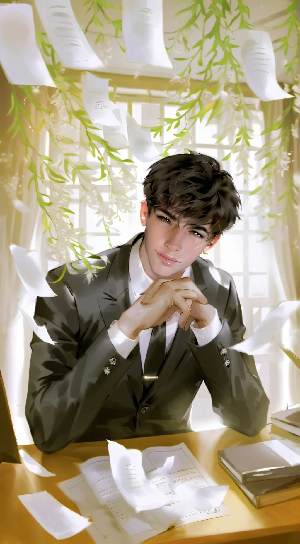 ai character: Luca background