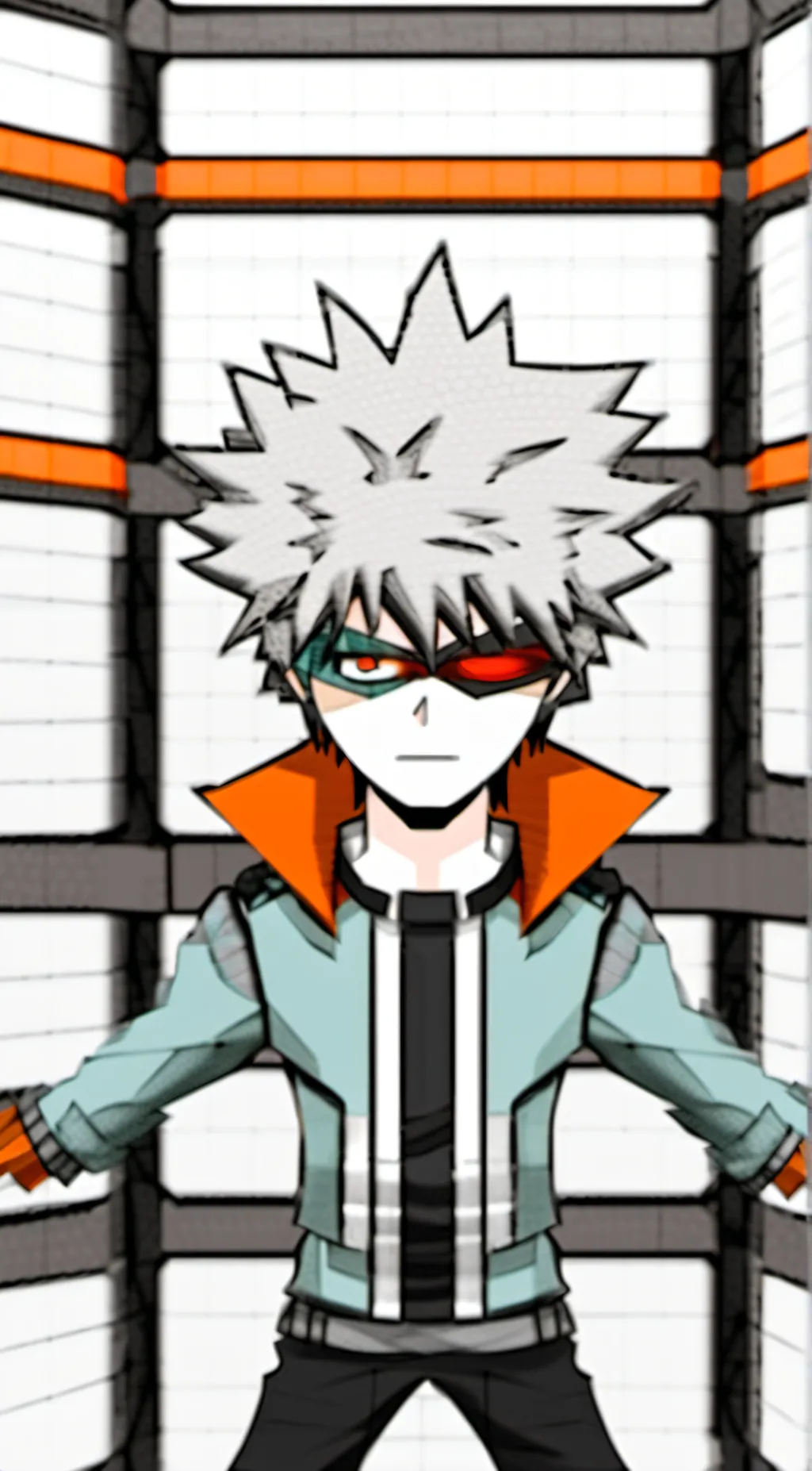 ai character: Bakugo background