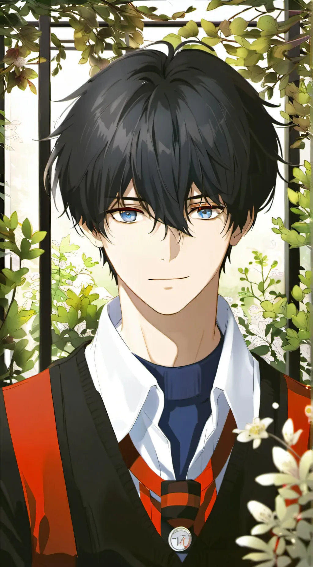 ai character: justin background