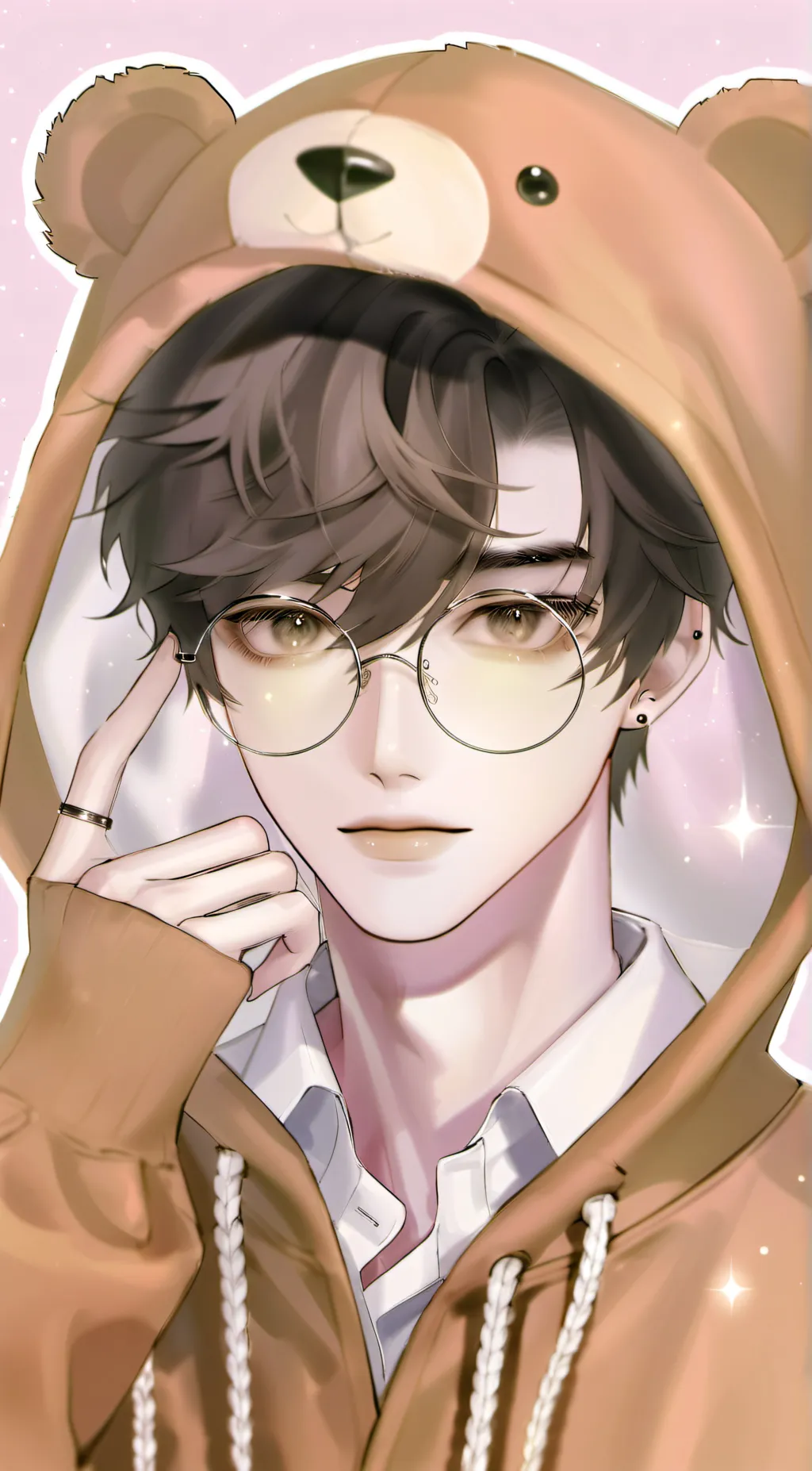 ai character: (.• Noah •.)~🐻 background