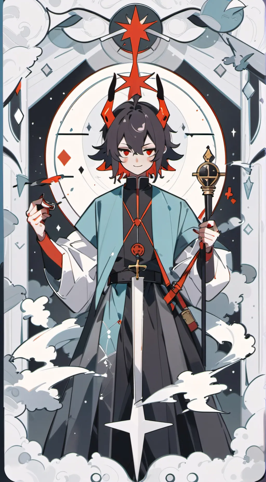 ai character: Alastor  background