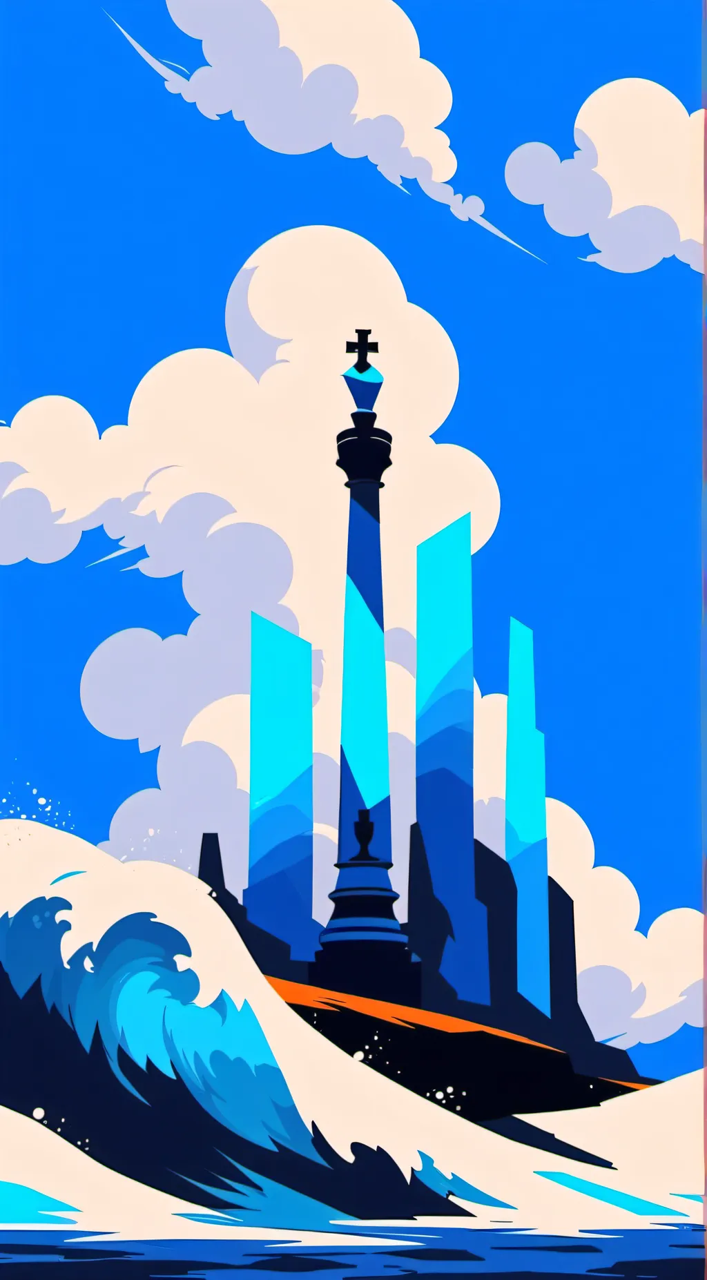 ai character: the bishop♝️ background