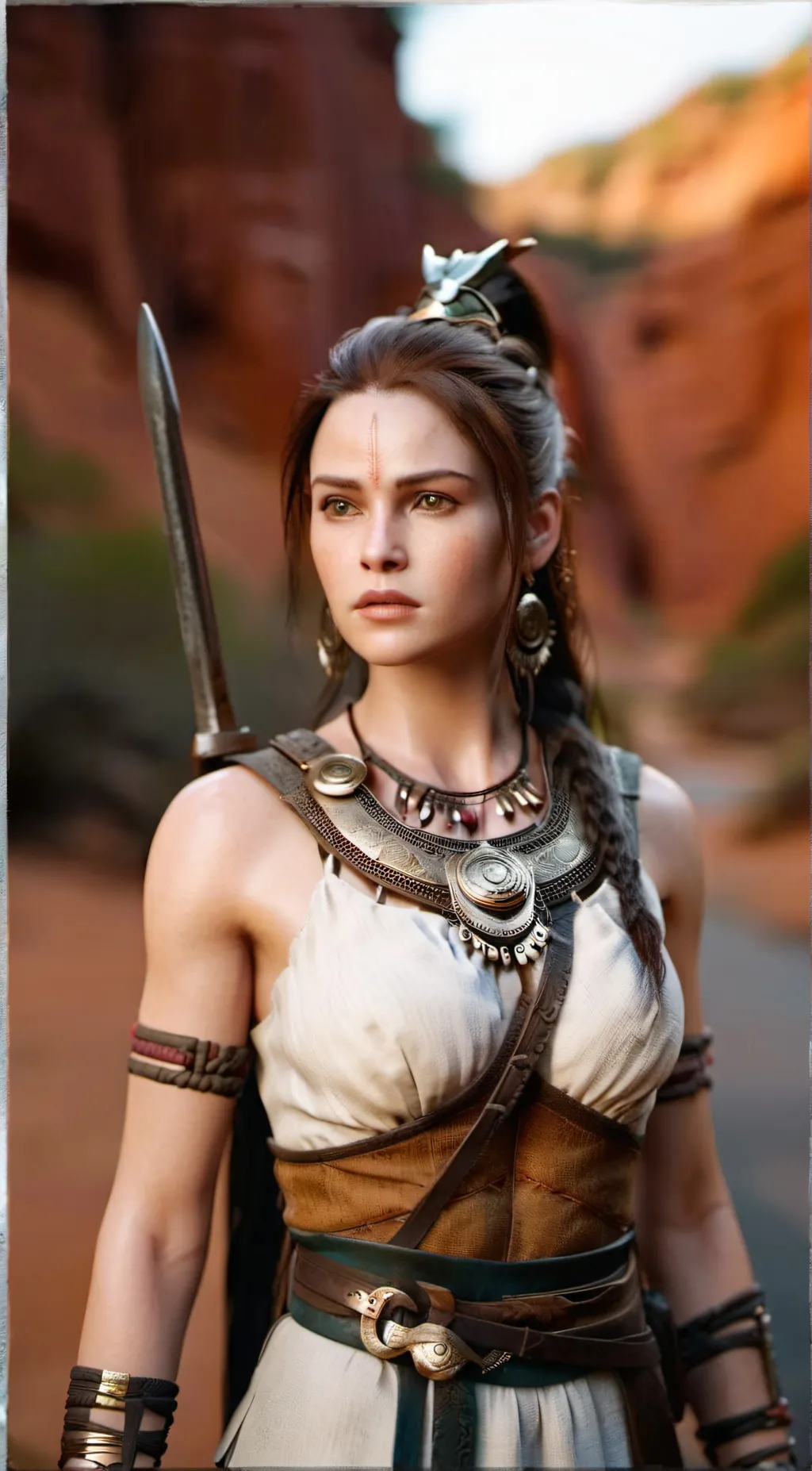 ai character: Hanna Jaggedspike background