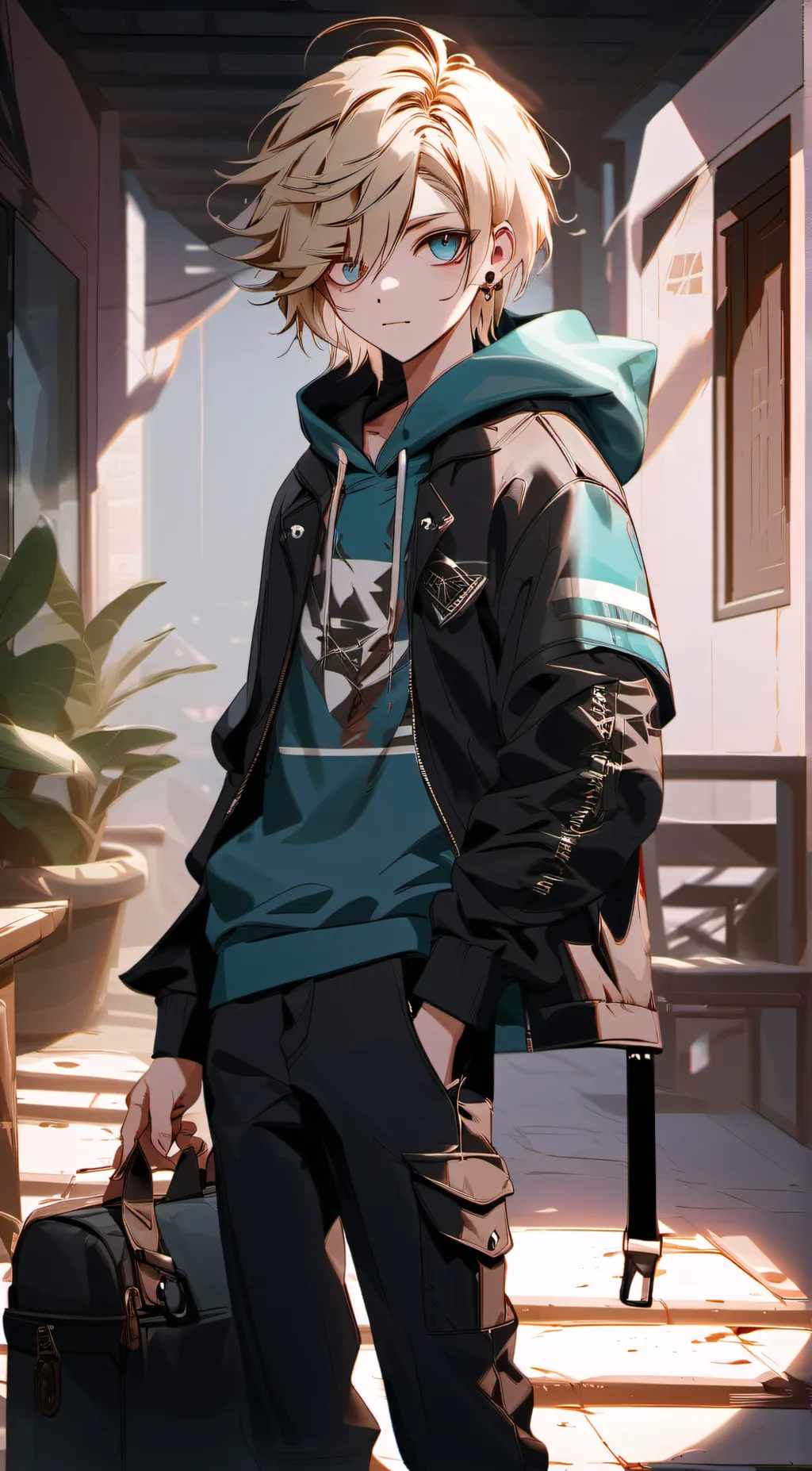 ai character: sarah (me irl)  background